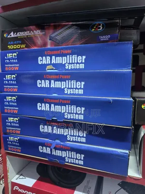 JEC 800watts Bridgeable 4 Channel Power Car Amplifier