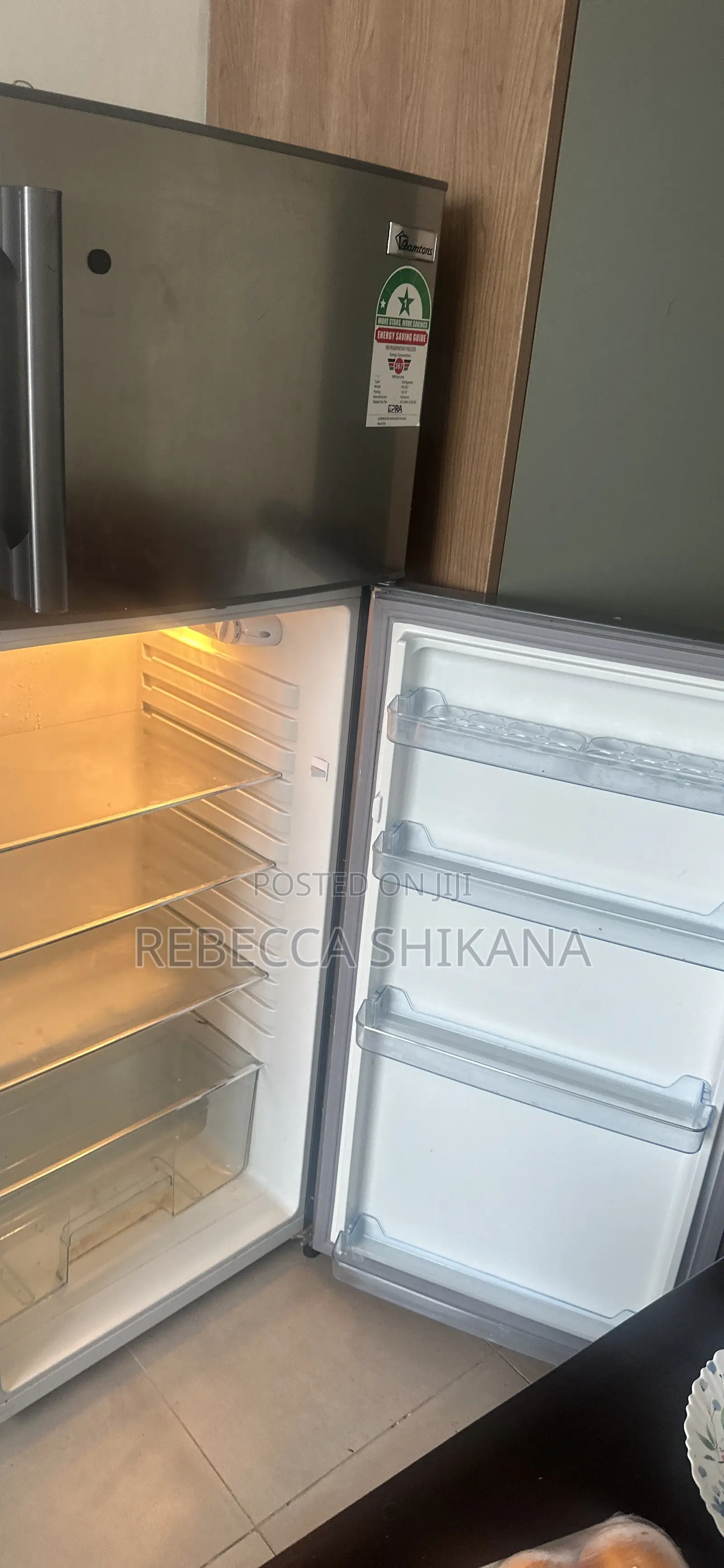 Ramtons 213 Double Door Fridge