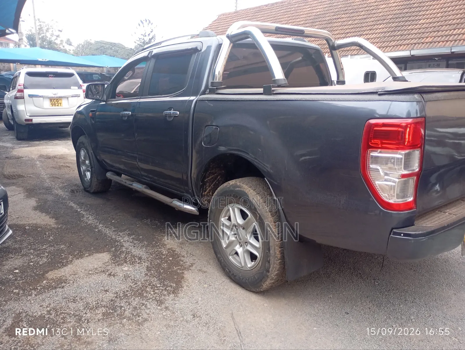 Ford Ranger Wildtrak 2012 Gray