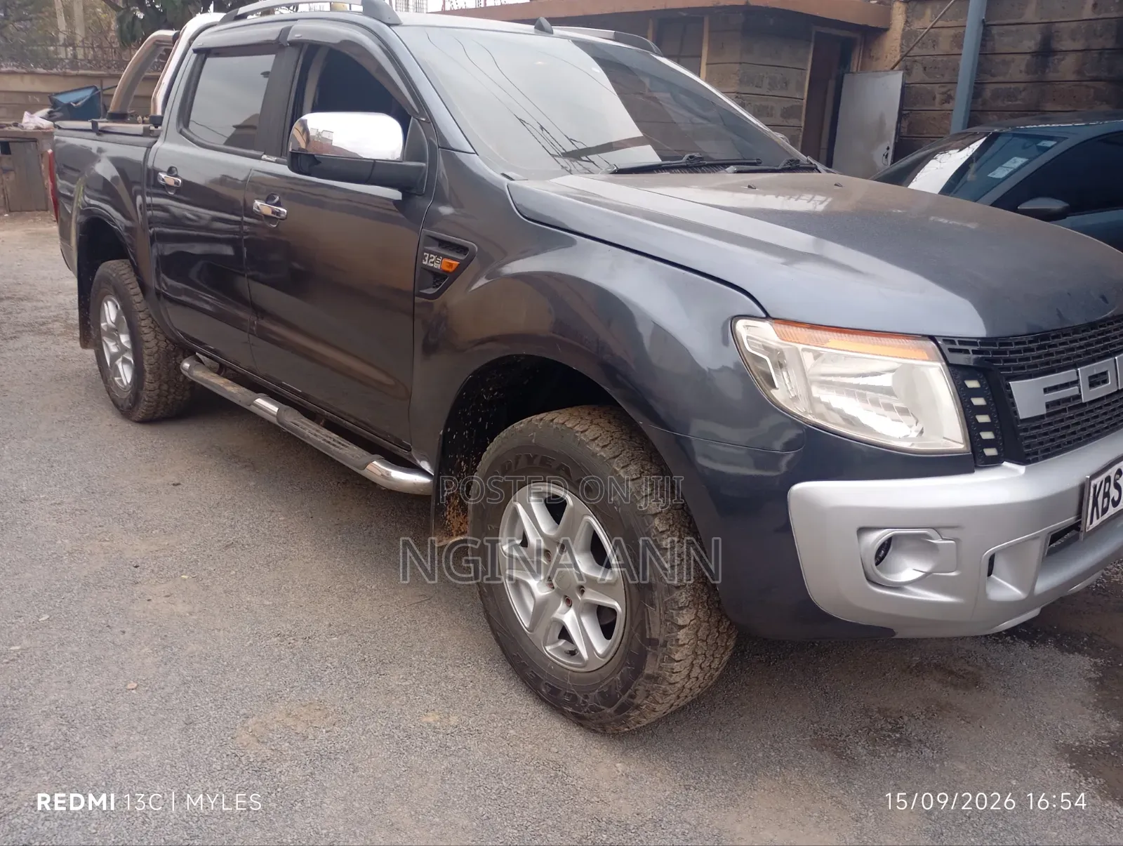 Ford Ranger Wildtrak 2012 Gray