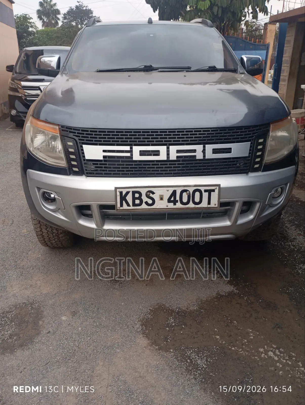 Ford Ranger Wildtrak 2012 Gray