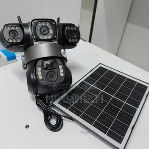 Triple Lens 4G Solar Powered CCTV for Outdoor Security