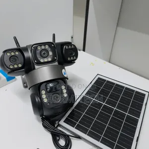 Triple Lens 4G Solar Powered CCTV for Outdoor Security
