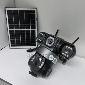 Triple Lens 4G Solar Powered CCTV With Motion Alerts