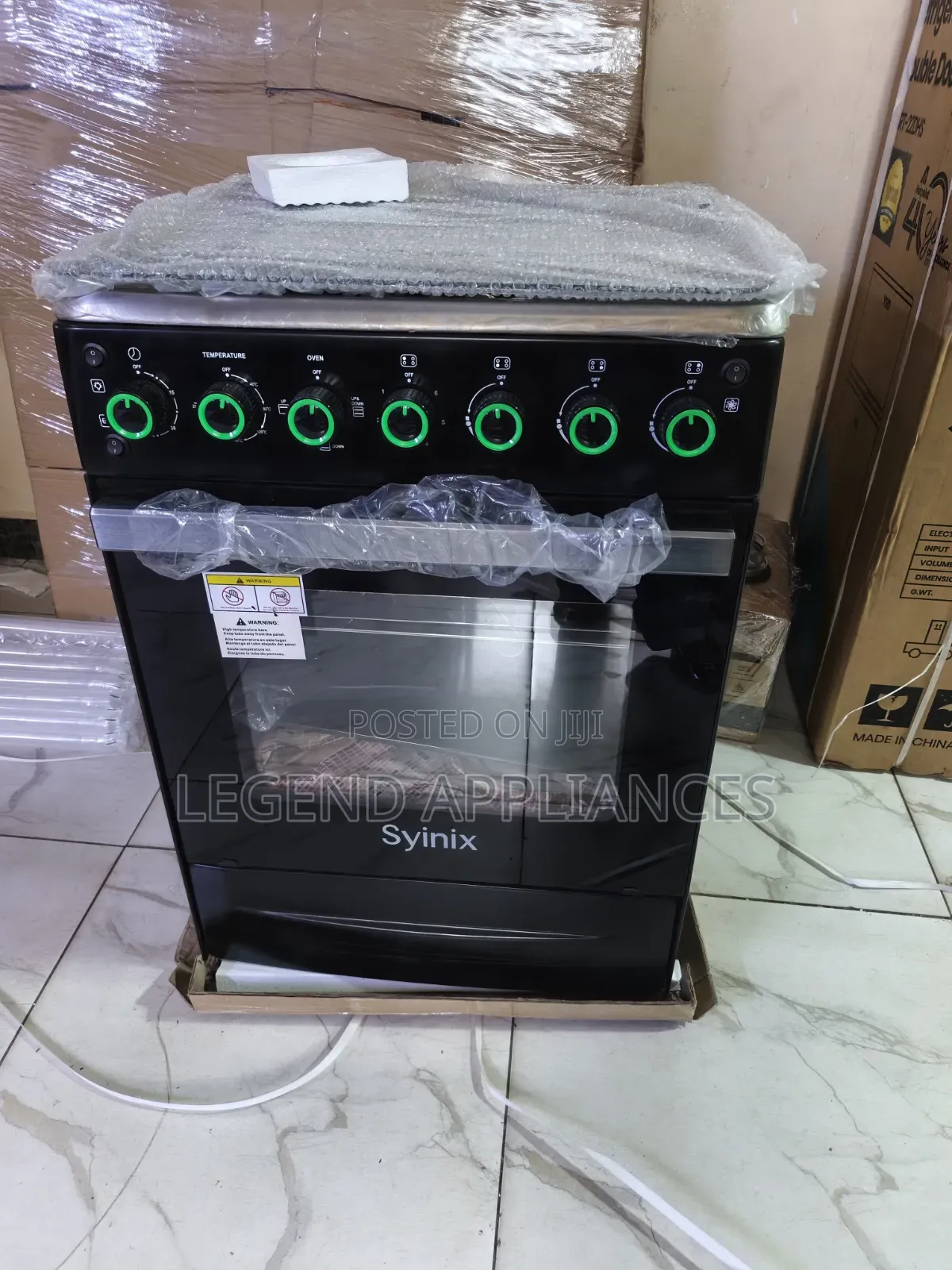 Syinix 60 by 60 3+1 Standing Cooker