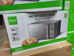 Syinix 20L Manual Microwave Oven – Convenient Kitchen Appliance
