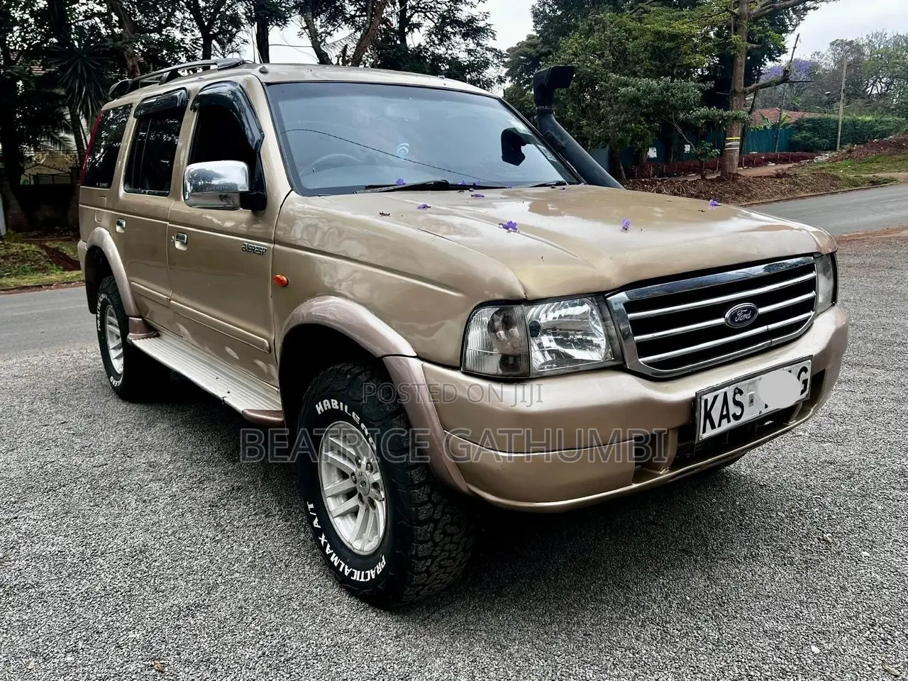 Ford Everest 2004 Gold