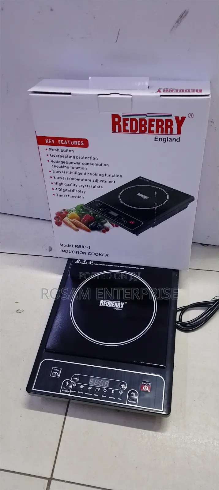 Single Plate Redberry Induction Cooker