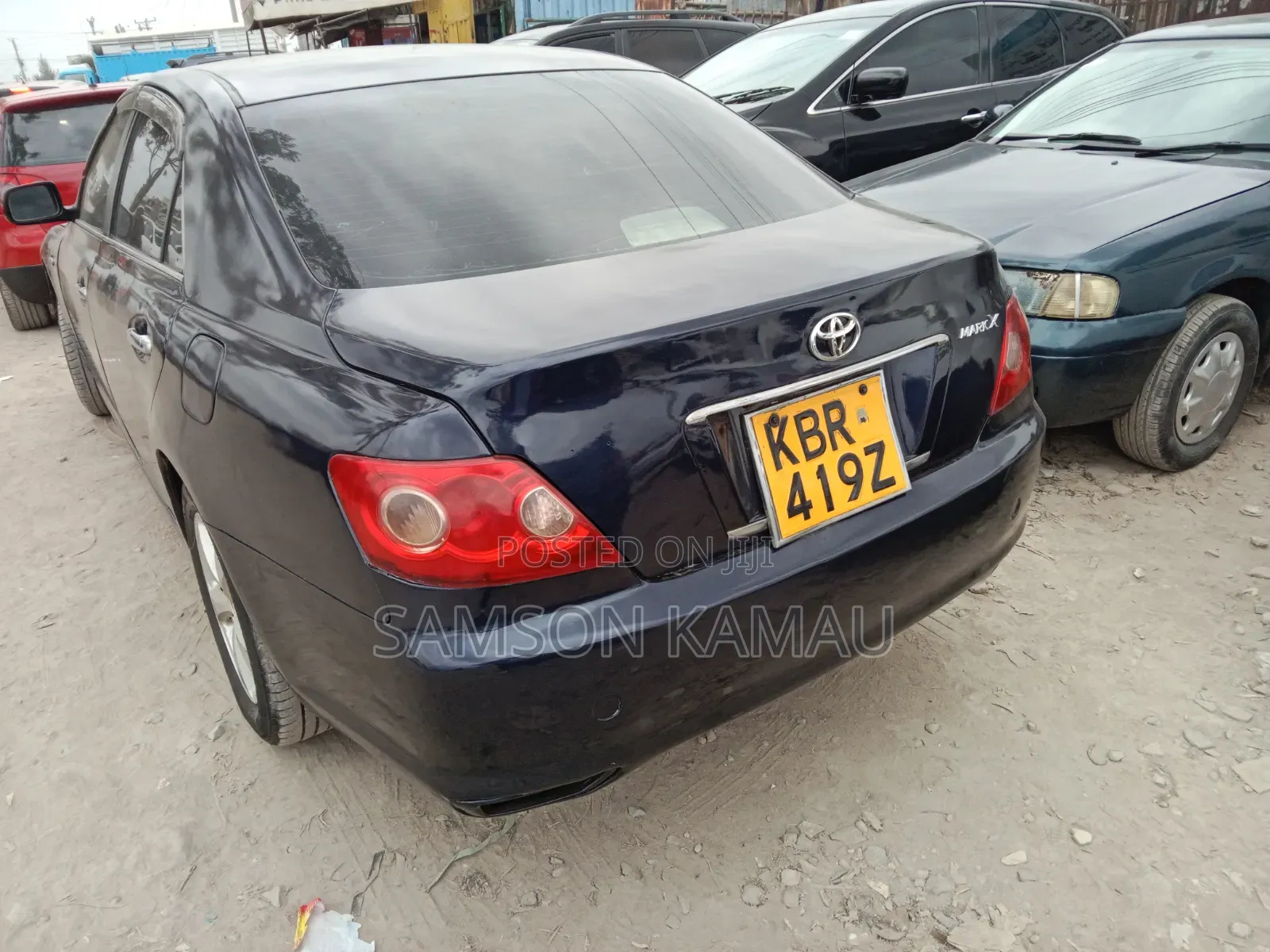Toyota Mark X 2007 Blue