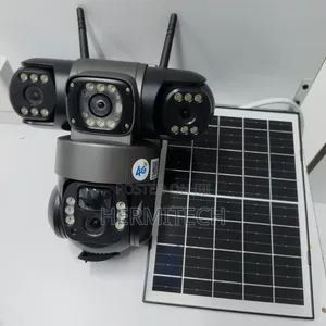 Triple Lens 4G Solar Powered CCTV for Farms and Compounds