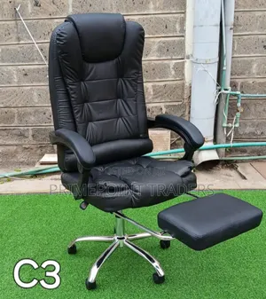 Managerial Executive Chair With Footrest