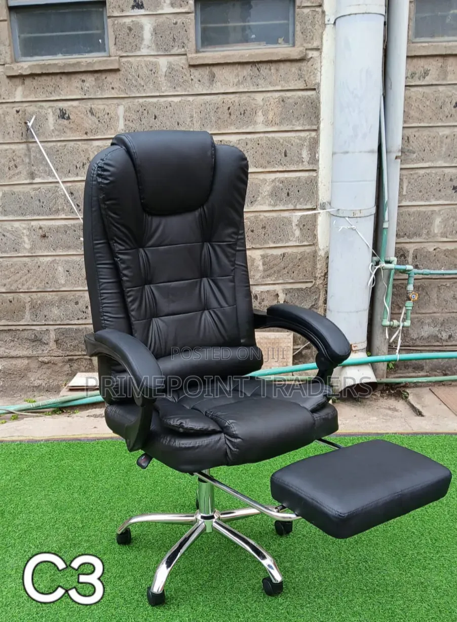 Managerial Executive Chair With Footrest