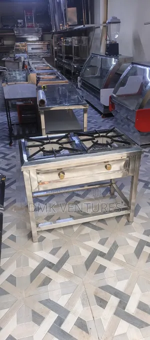 Ventures Commercial Two Burners Gas Cooker