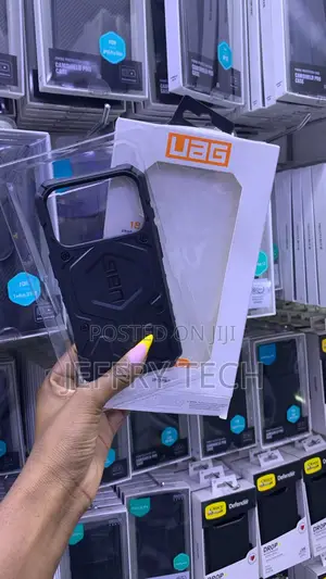 Black Urban Armor Gear (UAG) Pathfinder Case Designed for the iPhone
