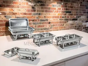 Elegant Table Setup 11L Stainless Steel Triple Chafing Dish