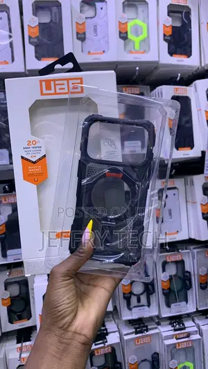Black Urban Armor Gear (UAG) Pathfinder Case Designed for the iPhone