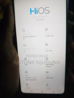 Tecno Camon 19 Pro 256 GB Green
