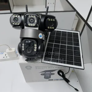 Triple Lens 4G Solar Powered CCTV for Remote Areas