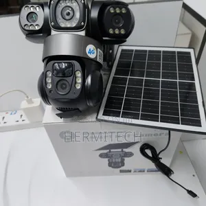 Triple Lens 4G Solar Powered CCTV for Remote Areas
