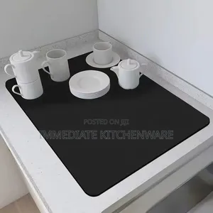 Diatom Super Absorbent Nonslip Dish Drain Mat /Dish Drying Mat