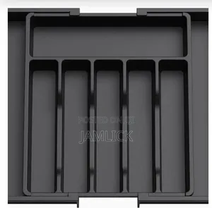 Dark Grey EXPANDABLE DRAWER ORGANIZER - Cr
