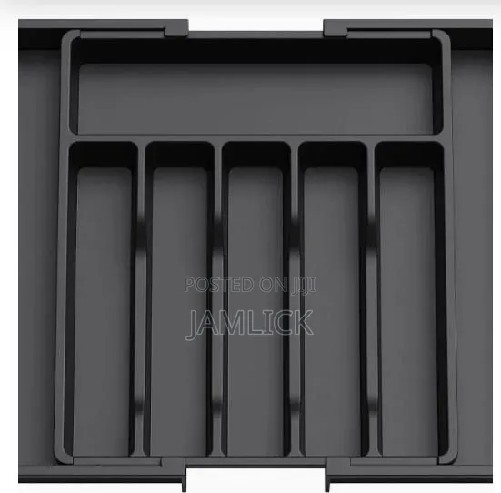 Dark Grey EXPANDABLE DRAWER ORGANIZER - Cr