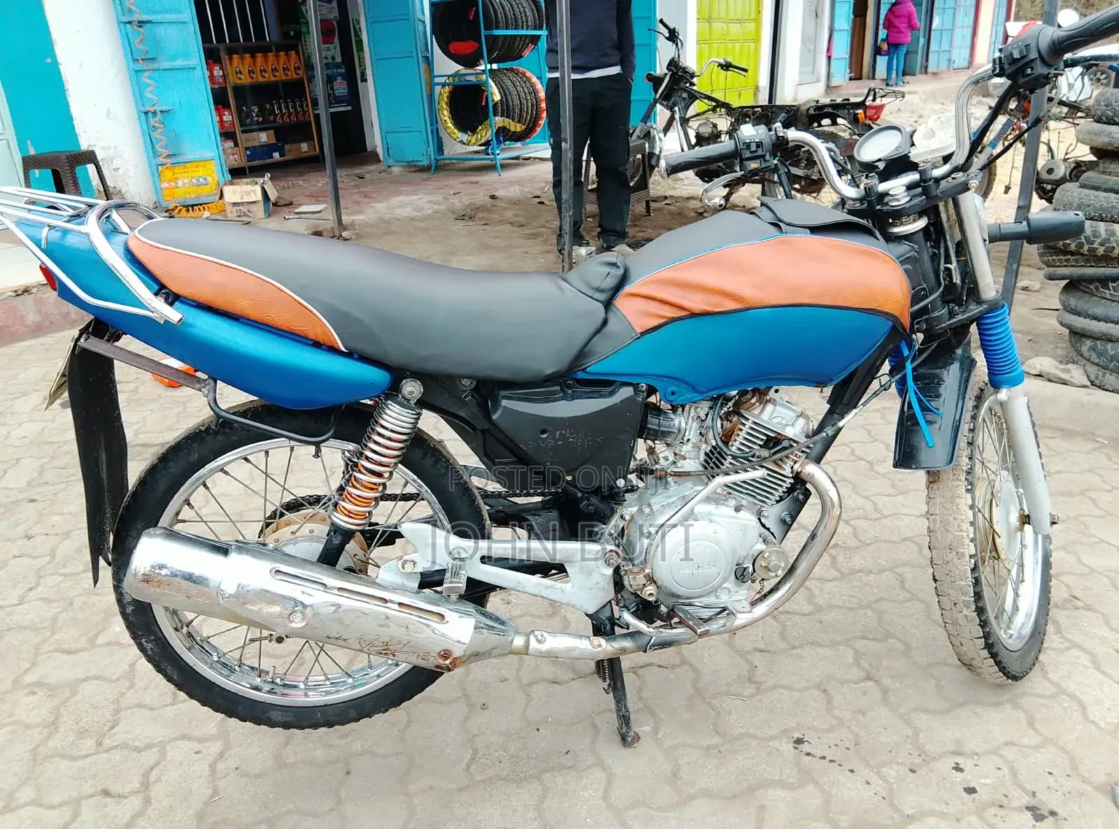 Yamaha YBR125 2018 Blue