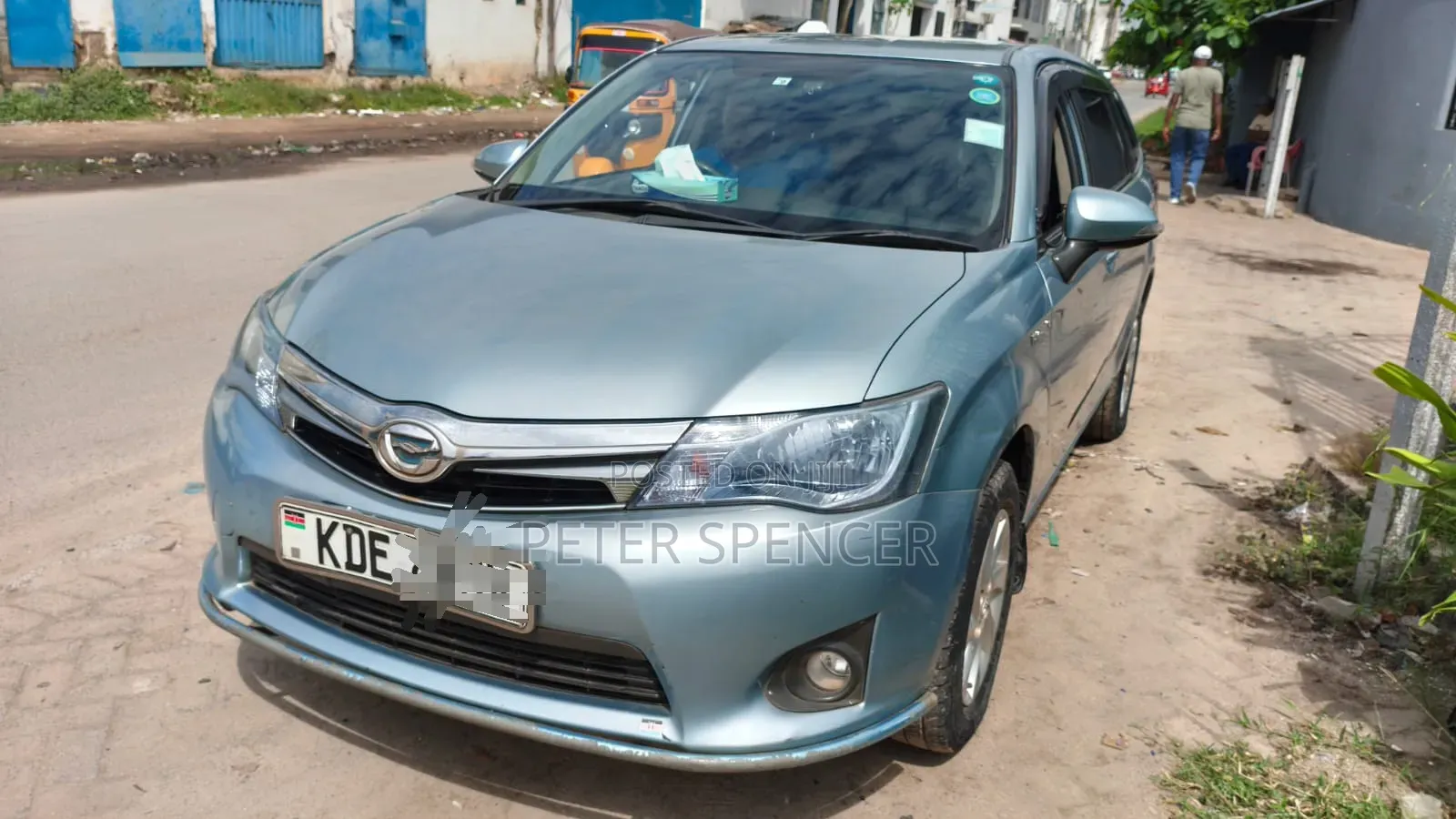 Toyota Corolla Fielder 2014 Green