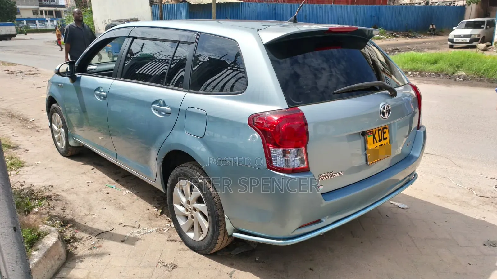Toyota Corolla Fielder 2014 Green