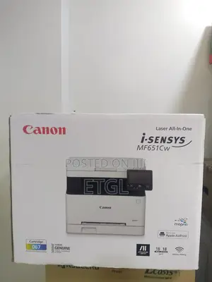 Canon I-Sensys MF651Cw Wireless Colour 3-in-1 Laser Printer