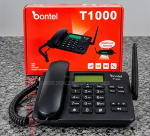 Reception Use Dual SIM Bontel GSM Wireless Landline Desk Phone