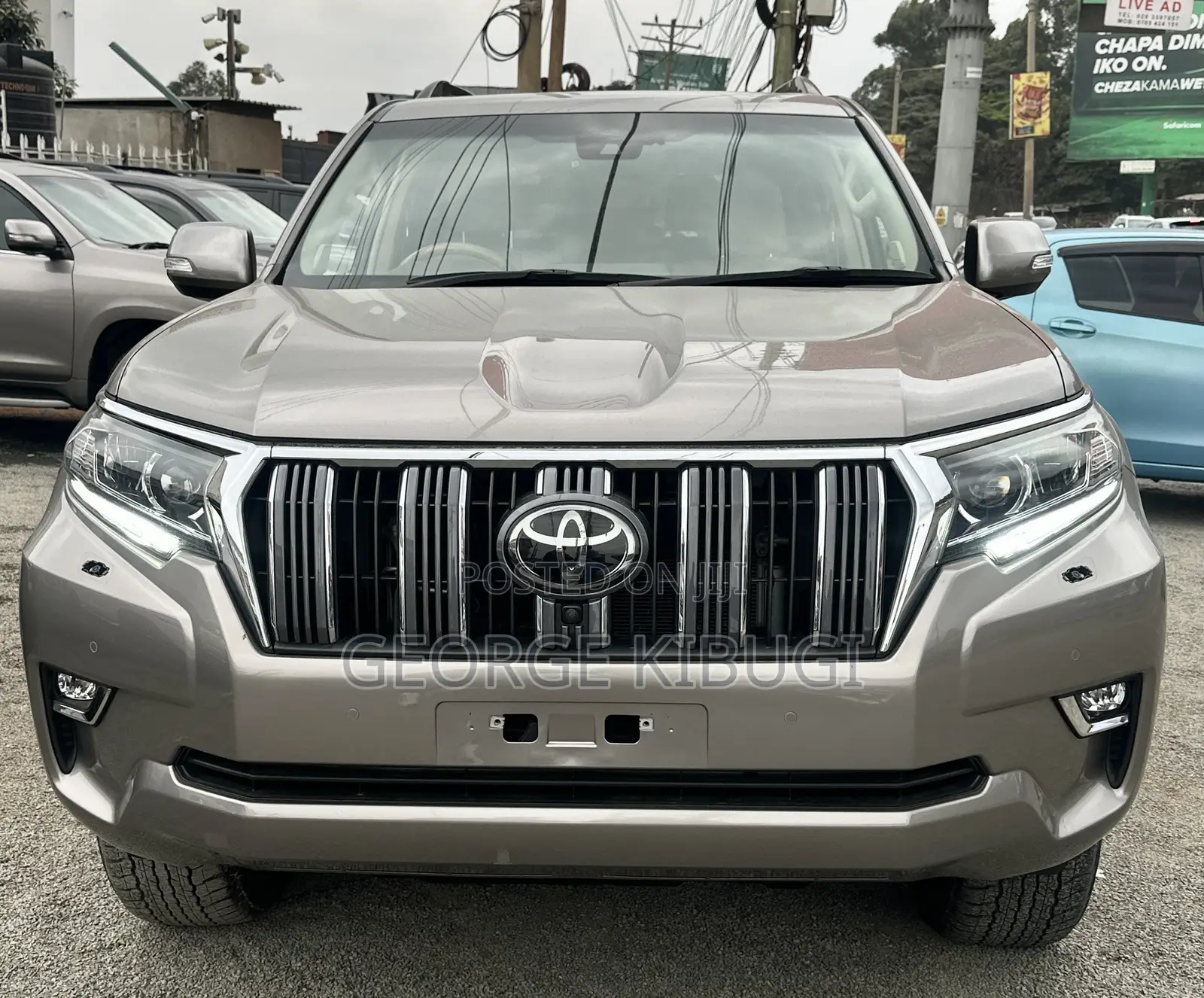 Toyota Land Cruiser Prado 2021 Gold