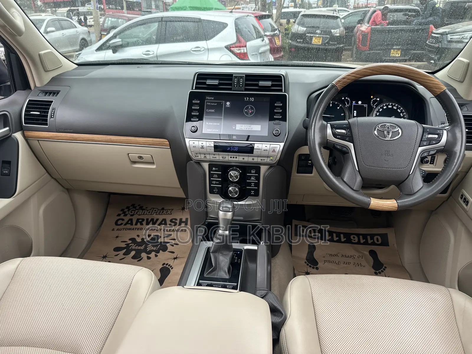 Toyota Land Cruiser Prado 2021 Gold