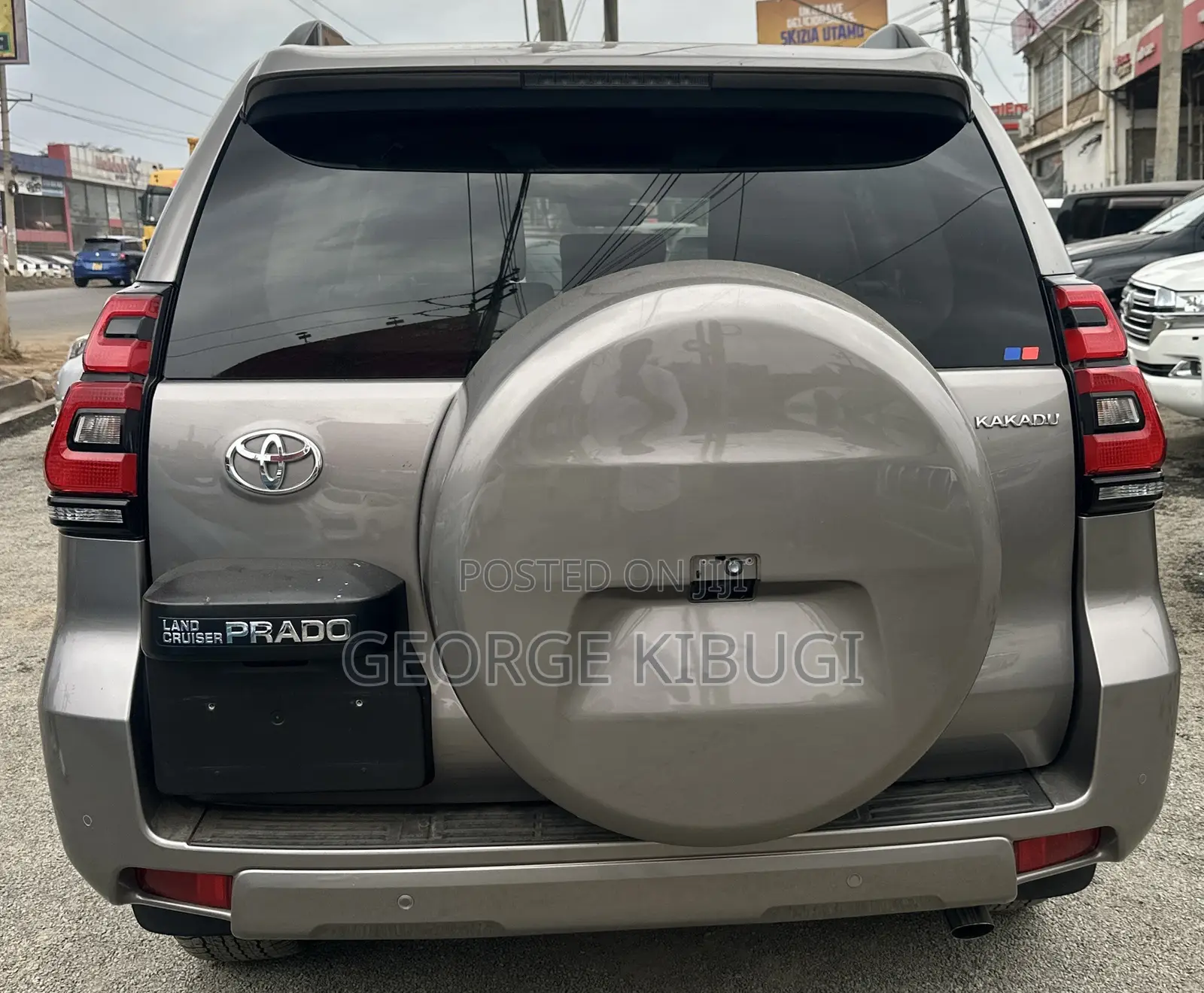 Toyota Land Cruiser Prado 2021 Gold