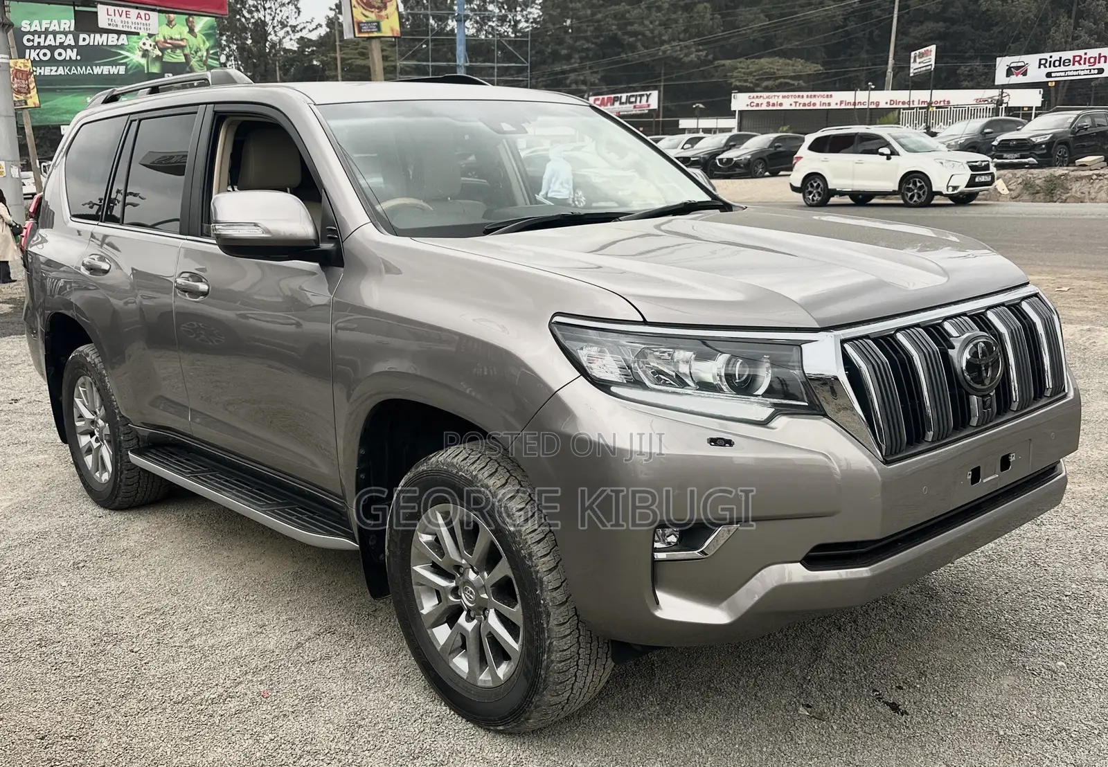 Toyota Land Cruiser Prado 2021 Gold