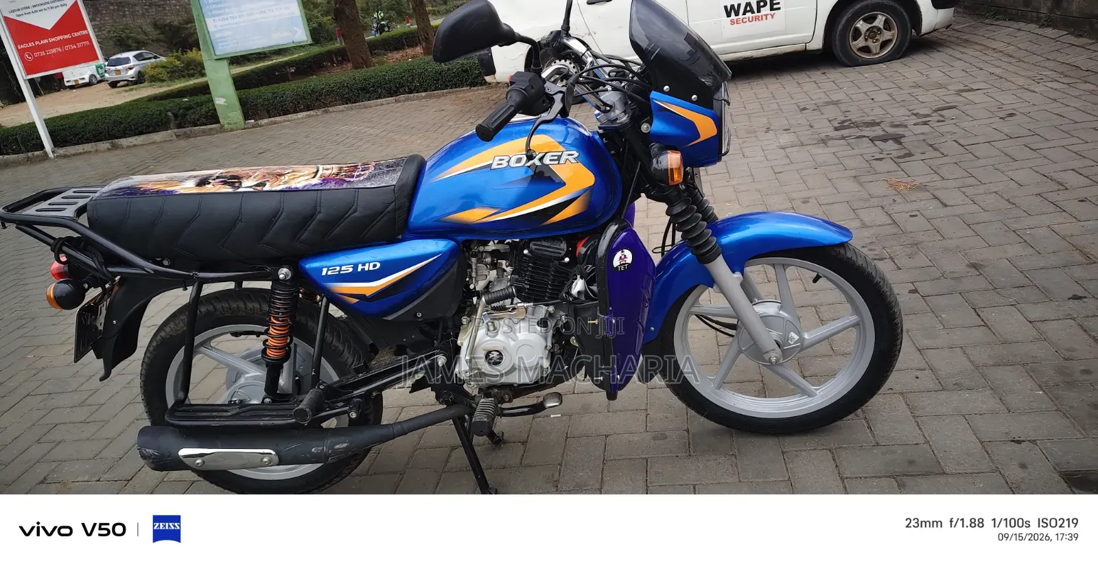 Bajaj Boxer 125 2026 Blue