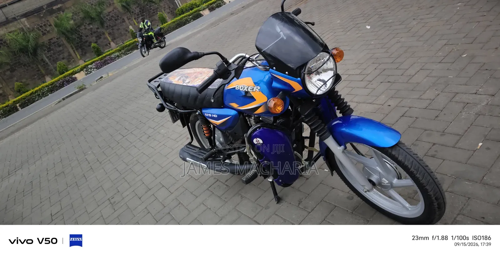 Bajaj Boxer 125 2026 Blue