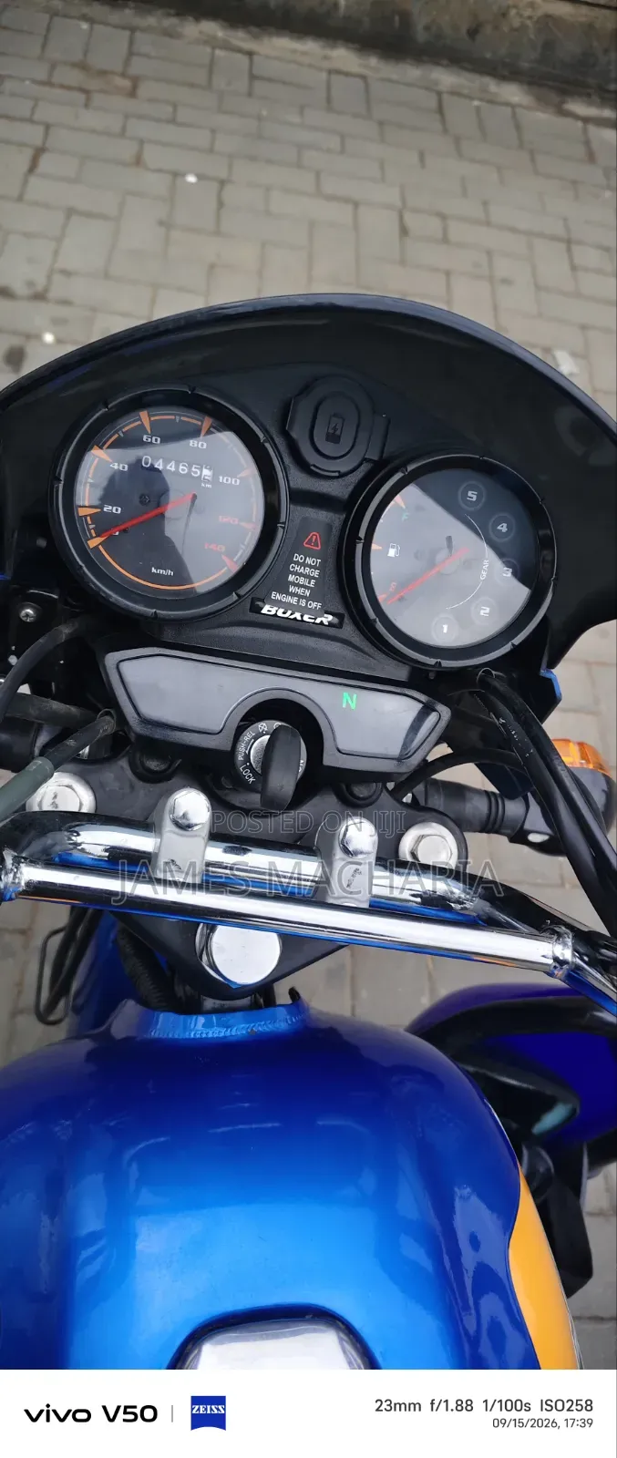 Bajaj Boxer 125 2026 Blue