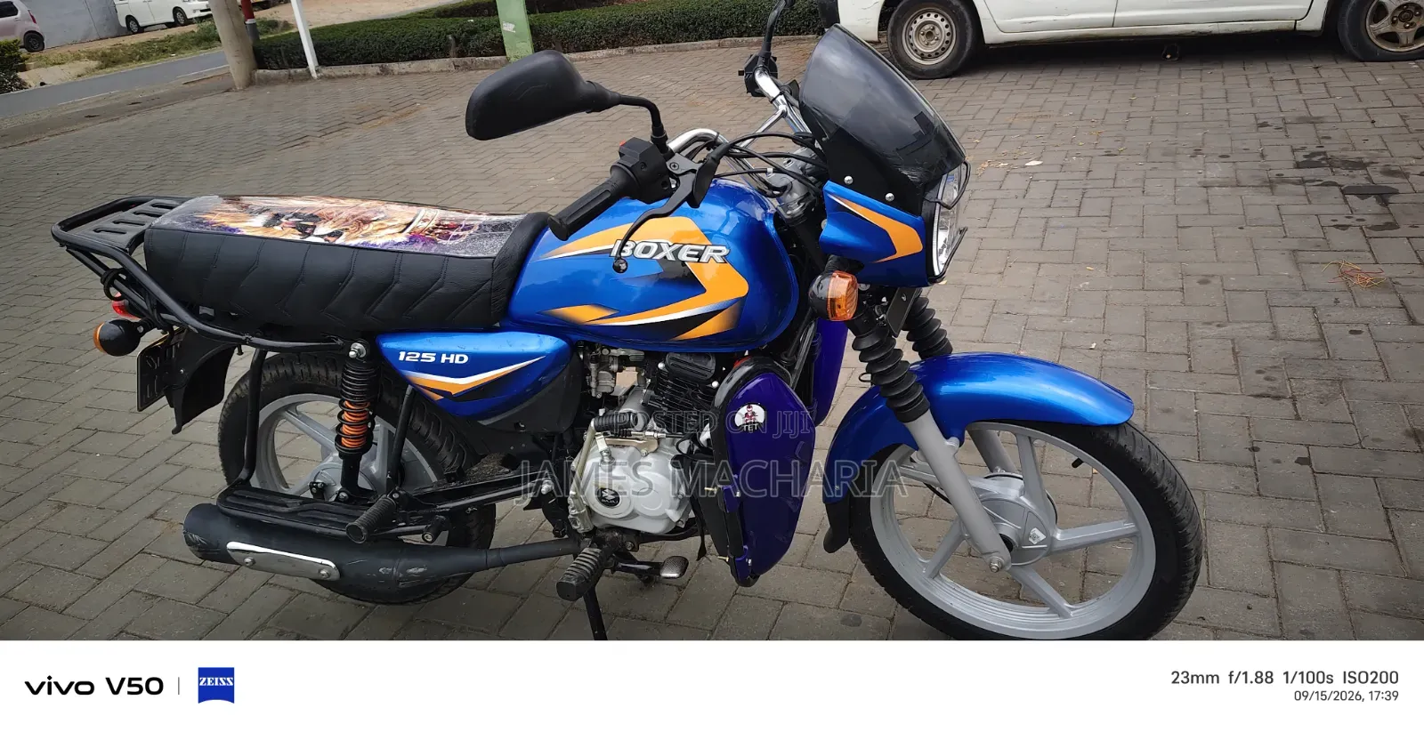 Bajaj Boxer 125 2026 Blue