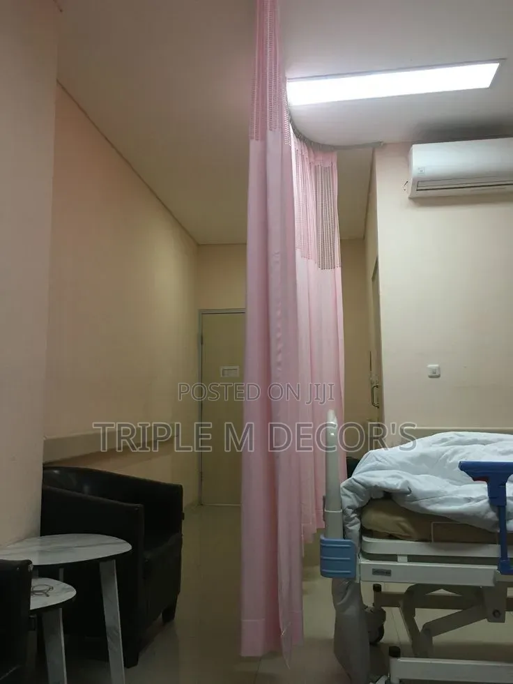 Pink Hospital Curtains