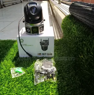 Dual Lens PTZ 4g AC Powered V380 App AC CCTV Camera