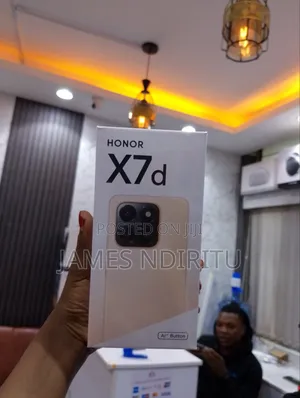 New Honor X7d 256 GB Black
