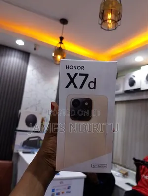 New Honor X7d 256 GB Black