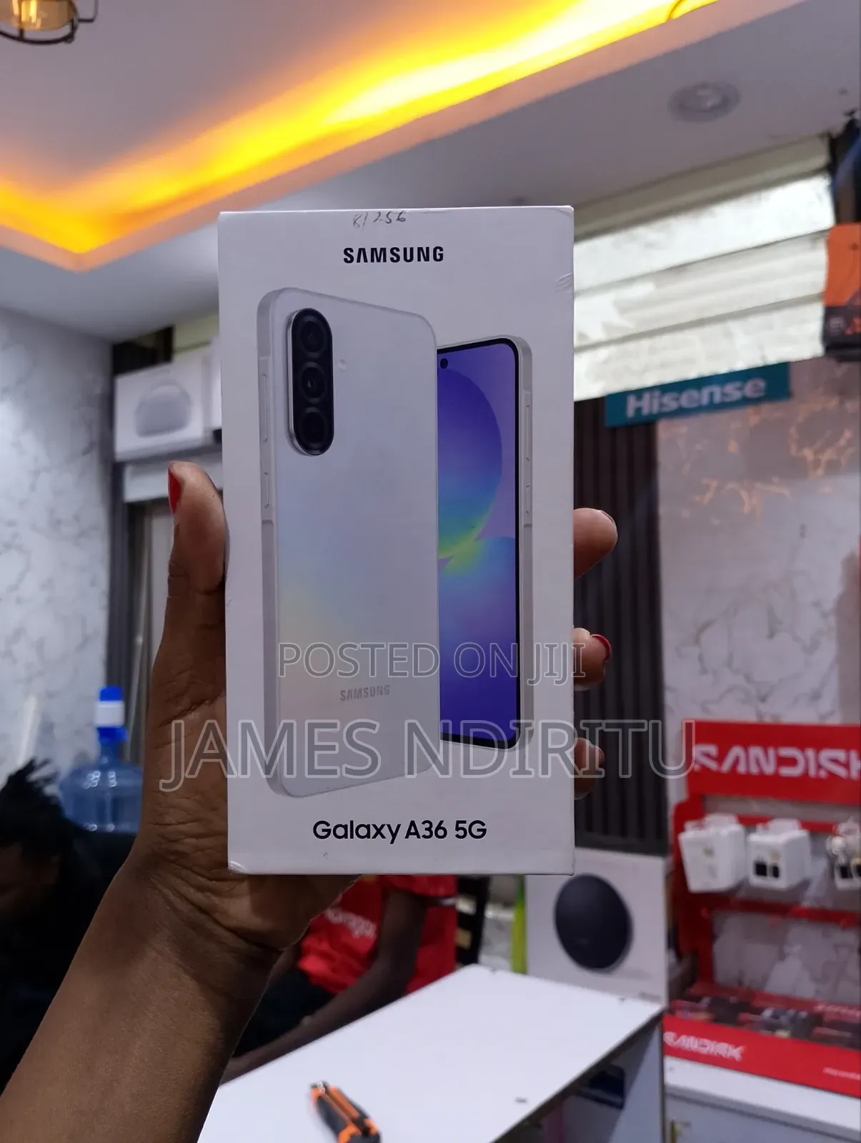 New Samsung Galaxy A36 256 GB White