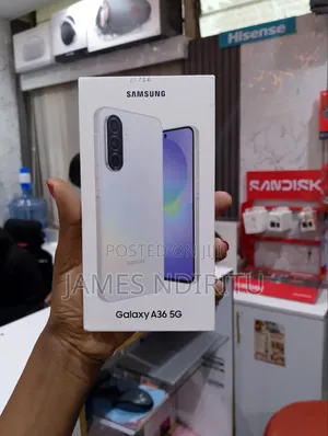 New Samsung Galaxy A36 256 GB White