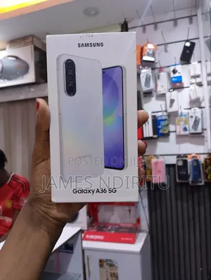 New Samsung Galaxy A36 256 GB White