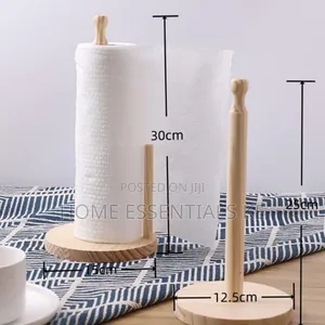 Bamboo Kitchen Roll Holder