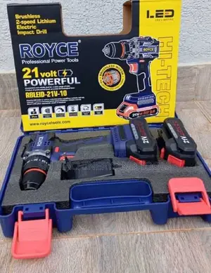 Royce 21V Brushless 2-Speed Electric Impact Drill (RBLEID-21V-10)