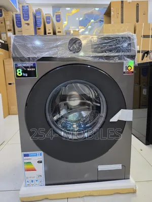 Skyworth F802R3EB Front Load 8kg, Automatic Washer - Titanium Grey