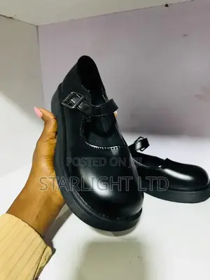 Children’s Black School Shoes – Soft, Comfortable Long-Lasting 23-35